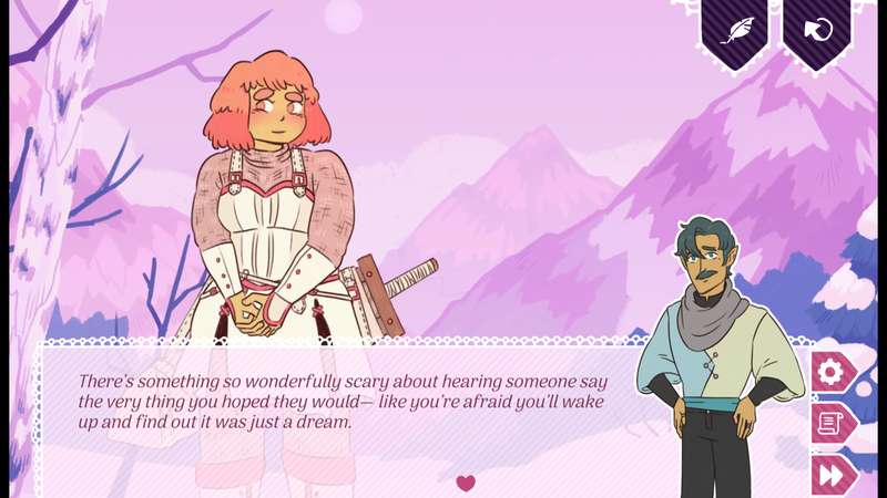Illustration for article titled Rose of Winter Is A Visual Novel About First Love